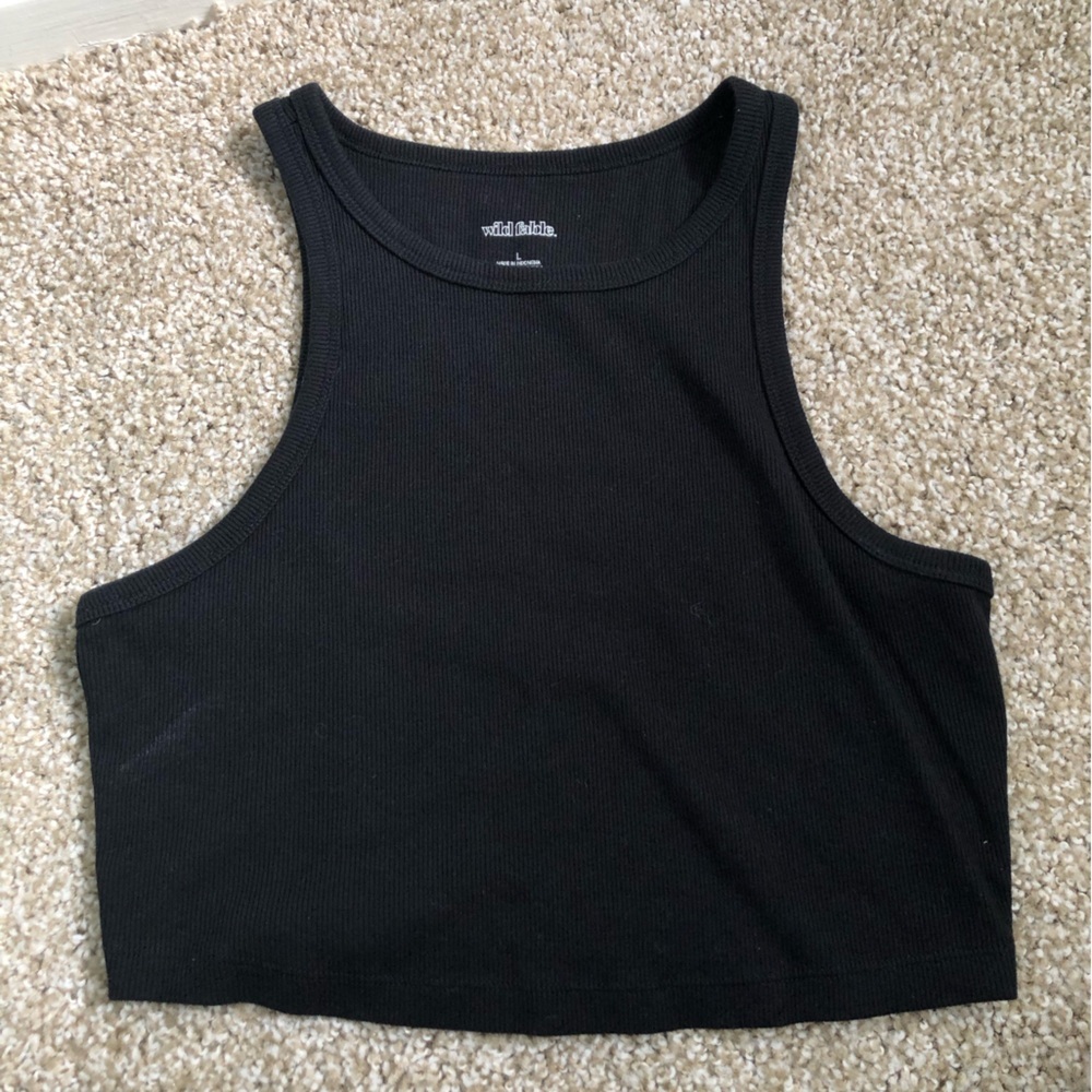 Women’s Crop Top Bundle Purple and Black - Picture 2 of 5
